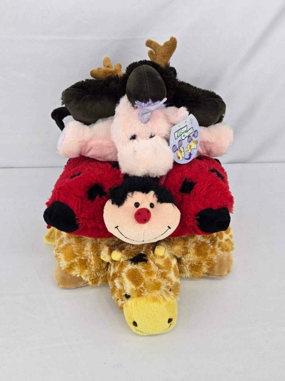 Pillow Pets Pee-Wees Plush Toy Bundle Kids Stuffed Animals Lot